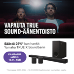 Yamaha SRX50A TrueX Soundbar Musta