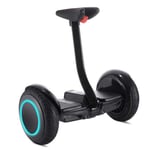 QINGMM Hoverboard,Smart Electric Self Balancing Scooter,with Bluetooth Speaker And LED Lights, Leg Control And Hand Control,for Adult And Kids,Black,Hand control