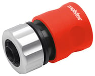 Meister 9924830 Raccord de Tuyau 12,7 mm (1/2") en Aluminium avec Surface Soft-Touch étanche