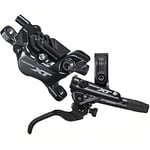 SHIMANO Deore XT BR-M8120/BL-M8100 XT 4 pot bled brake lever/post mount calliper, front right, M8120JLRXNA170