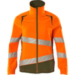 JAKKE,5XL,HI-VIS ORANGE/MOSGRØ