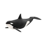 schleich 14807 WILD LIFE Killer Whale Figurine for ages 3+, Black