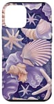 Coque pour iPhone 12 mini Violet Classique Tropical Coastal Petite-fille Esthétique