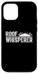 Coque pour iPhone 12/12 Pro Roofer Whisperer Réparation de toiture en bardeaux