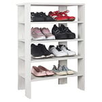 RICOO Meuble Chaussure Entree 88 x 55 x 32 cm WM040-EP Range Chaussures Chêne Clair – Etagere Rangement