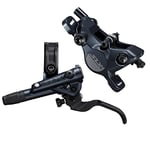 Shimano SLX BR-M7100/BL-M7100 SLX bled brake lever/post mount calliper, front right