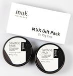 Savage Muk Hair Wax Styling Mud Twin Pack (2x 95g Tins of Ultimate Hold) 