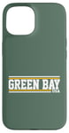 iPhone 15 Iconic Green Bay WI Hometown Pride Vintage Green Bay Case