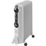 Delonghi - Radiateur à bain d'huile 2000w blanc trrs0920