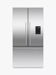 Fisher & Paykel Series 7 RF540ADUX6 Freestanding 70/30 American Style Fridge Freezer, Stainless Steel