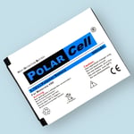 PolarCell Batterie pour Motorola V80 A668 CFNN1033 SNN5614A SNN5614B BA620