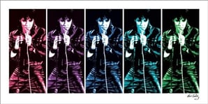 Pyramid International Affiche "Elvis Presley 68 Comeback Special Pop Art" 100 x 50 cm