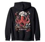 Hibachi Grill Teppanyaki Barbeque Japanese Cuisine Zip Hoodie