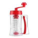 Batter Mixer Hand-held Manual Pancake Cupcake Batter Mixer Dispenser Blender Machine Baking Tool