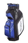 MacGregor Principal 10" Golf Cart Bag, 14-Way Top With Dividers And 9 Pockets, Black/Blue