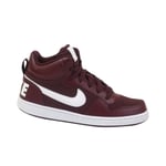 Nike Court Borough Mid Pe Gs Rödbrunt 36