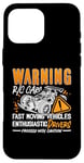 iPhone 16 Pro Max Warning R/C Cars Fast Moving Remote Control RC Model Racing Case