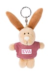 Nici 44617 Porte-clés Lapin avec t-Shirt Eva 10 cm Beige