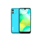 SPC Smart 3 – Smartphone 4G avec 3 Go de RAM et 32 Go de Stockage Extensible, Grand écran 5,45", Design Compact, caméra arrière 8MP, Android 12, Double SIM, Couleur Turquoise