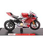 DUCATI PANIGALE V4 S CORSE 2020 RED 1:18 Maisto Moto Modellino