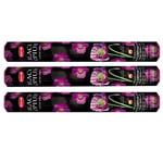 Genuine Hem Incense Sticks Black Opium Joss Sticks Insence Hex Aromatherapy 3PK