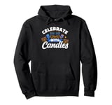 Celebrate With Candles Festival Judaism Dreidel Latke Pullover Hoodie