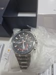 Casio Edifice EQS-920DB-1AVUDF Solar Stainless Steel Men's Watch