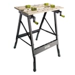 Ryobi RWB01 Plan de travail pliable Max 100 Kg 605x180x120 mm Bambou Métal