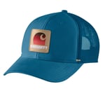 Carhartt Canvas Patch Cap Deep Lagoon