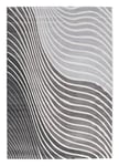 DolceMora Sehrazat Atlas 6002 Rug, Polyester, Silver, 150 x 80 x 15 cm