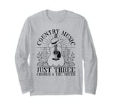 Country Music Just Three Chords & The Truth Long Sleeve T-Shirt