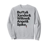 Buffy the Vampire Slayer Buffy Xander Willow Angel Spike Sweatshirt