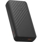 Xtorm Go2 Powerbank - 20,000 mAh - 1 x USB-A - 1 x USB-C - Powerful Power Bank - Portable Battery Suitable for iPhone and Samsung - Sustainable Technology - Charcoal Black