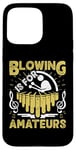 iPhone 15 Pro Max Marimba Player Blowing is for amateurs Percussion Instrument Case