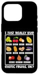 iPhone 16 Pro Exotic Fruits Case