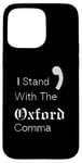 iPhone 15 Pro Max Oxford Comma Funny English Grammar Case