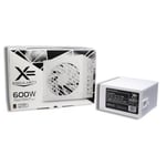 X= Singularity 600W PSU 80 PLUS Bronze Fully Modular ATX Power Supply - White