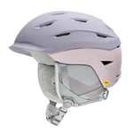 Smith Liberty Mips - Casque ski femme Matte Lunar Fog / Blush 55-59 cm