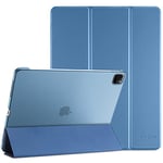 ProCase Smart Case for iPad Pro 11 Inch 2022/2021/2020/2018 (4th /3rd /2nd /1st Generation), Slim Stand Hard Back Shell Cover -Blue