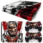 Kit De Autocollants Skin Decal Pour Contr?Leur Complet Du Corps De La Console De Jeu Ps4 Slim Bloodborne, T1tn-Ps4slim-1121