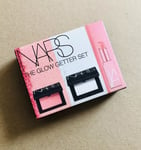 NARS Glow Getter Set | Orgasm Blush, Crystal Powder, Orgasm Lip Balm | WORTH £65