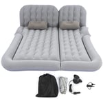 Tonysa Lit Gonflable Voiture, Matelas Gonflable pour Voiture Mobile portatif de Matelas Gonflable de suv de Voiture avec Pompe à air et Oreillers