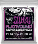 Ernie Ball 2590 Flatwound Power Slinky Electric Guitar