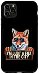 Coque pour iPhone 11 Pro Max I'm Just a Fox in the City Design Cool Urban Design