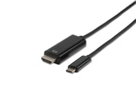 Prokord Usb-c To Hdmi 4k 30hz Adapter 1m. Usb C Hdmi Sort