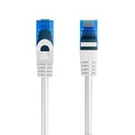 Ewent Câble réseau Type Patch Cat 5e U/UTP, AWG 26/7, 2 connecteurs RJ45 Blanc Gris 15 MT