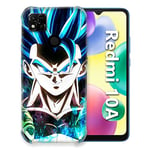 Coque pour Xiaomi Redmi 10A Manga Dragon Ball Gogeta Visage