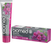 Biomed Sensitive 98% Natural Toothpaste Sensitivity & Enamel Strengthening 100G