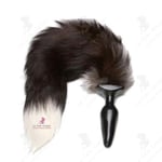 LCC® Fox Tail Anal Plug Oversized Silikon Butt Plug Tail Erotiska produkter för kvinnor