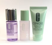 Clinique Skincare Bundle Take The Day Off, Clarifying Lotion & Facial Soap